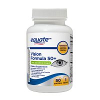 Equate Vision Formula 50+ Softgels, 50 Count
