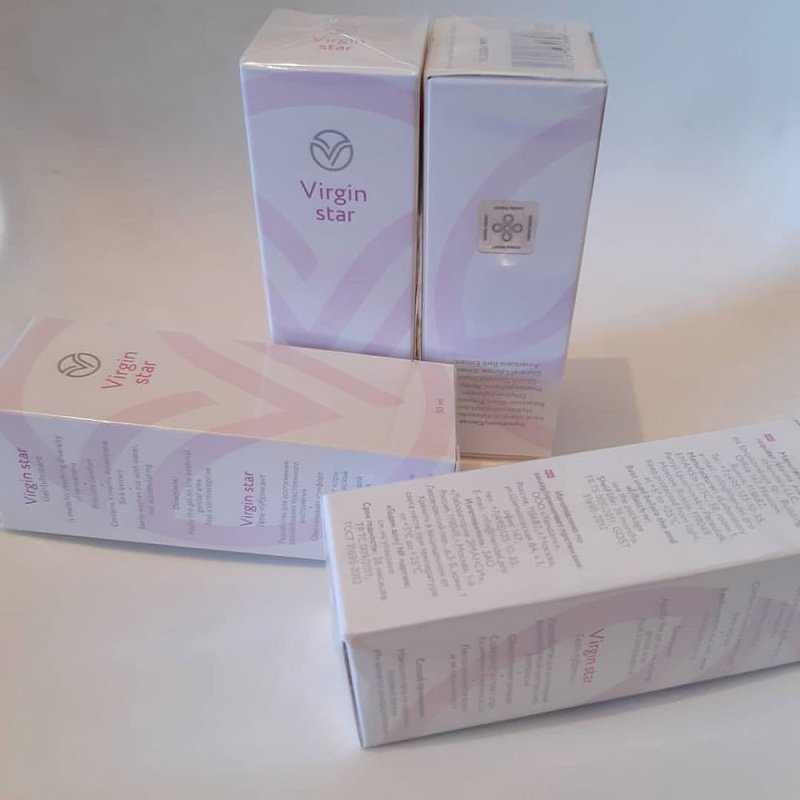 Virgin Star ជាជែល បង្រួម ព្យាបាលរលាក​ និងធ្លាក់ស