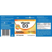 Vitamin D D3 1,000 IU Soft Gel Capsules