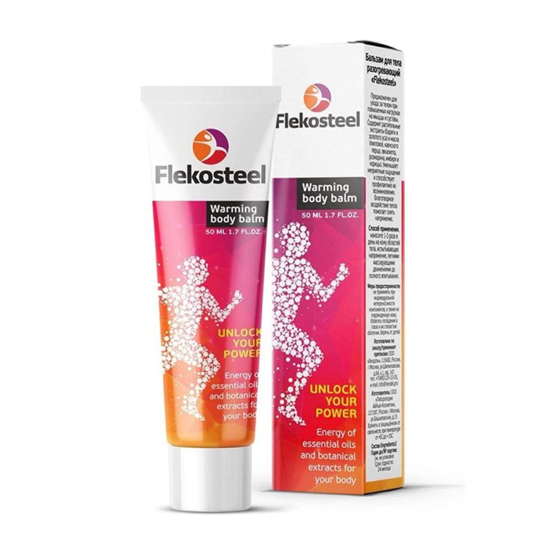 Flekosteel Cream Warming Body Balm