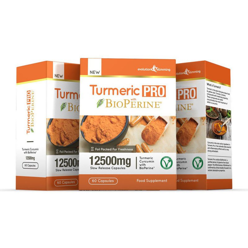 Turmeric Pro with BioPerine® 12,500mg 95% Curcuminoids