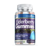 Elderberry Gummies with Vitamin C & Zinc