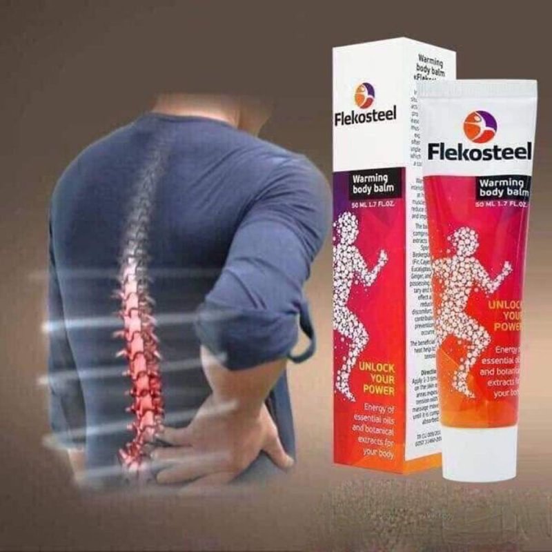 Flekosteel Cream Warming Body Balm