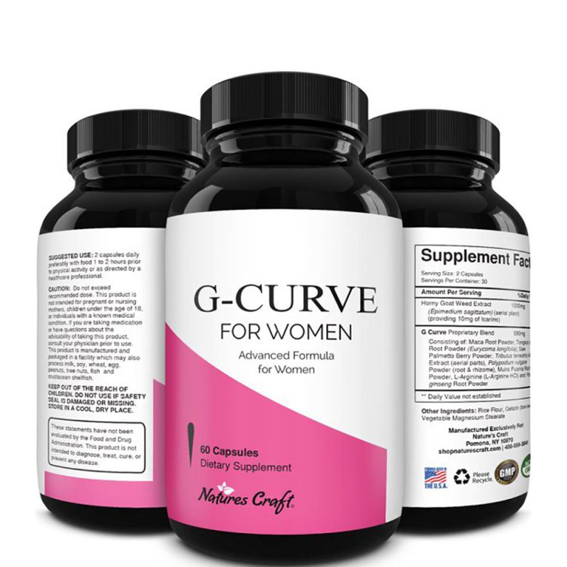 G-Curve - Butt Enhancer & Breast Enhancement Pills For Women