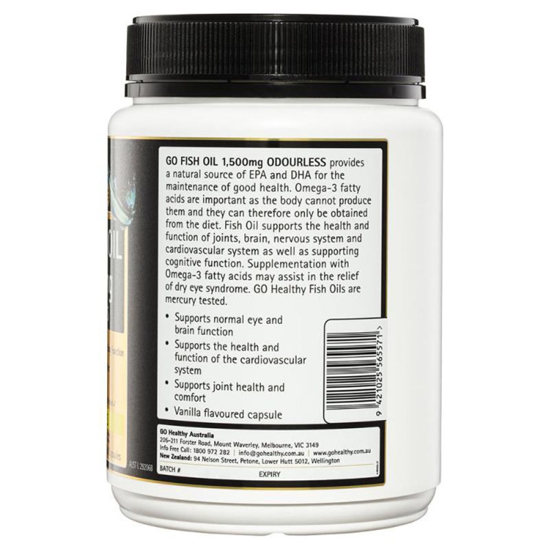 Go Fish Oil 1500mg 420 Capsules