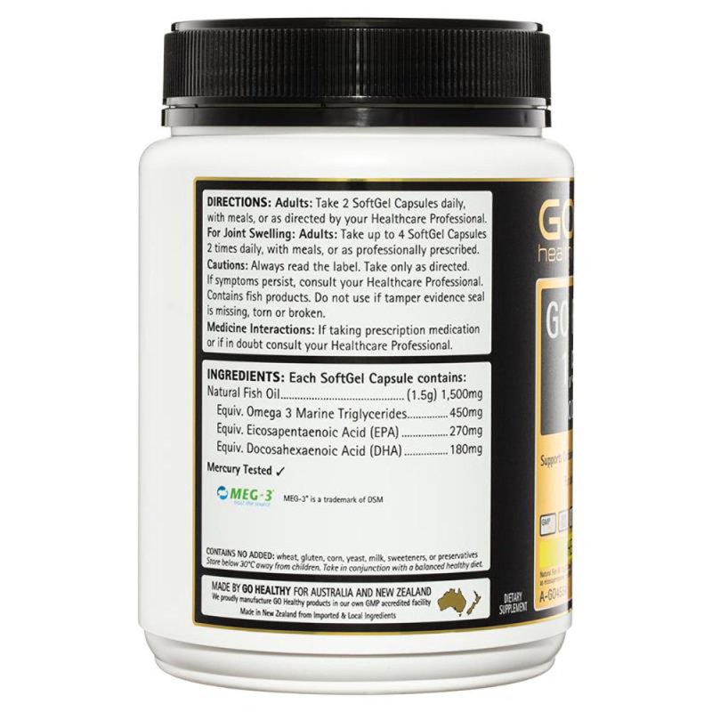 Go Fish Oil 1500mg 420 Capsules