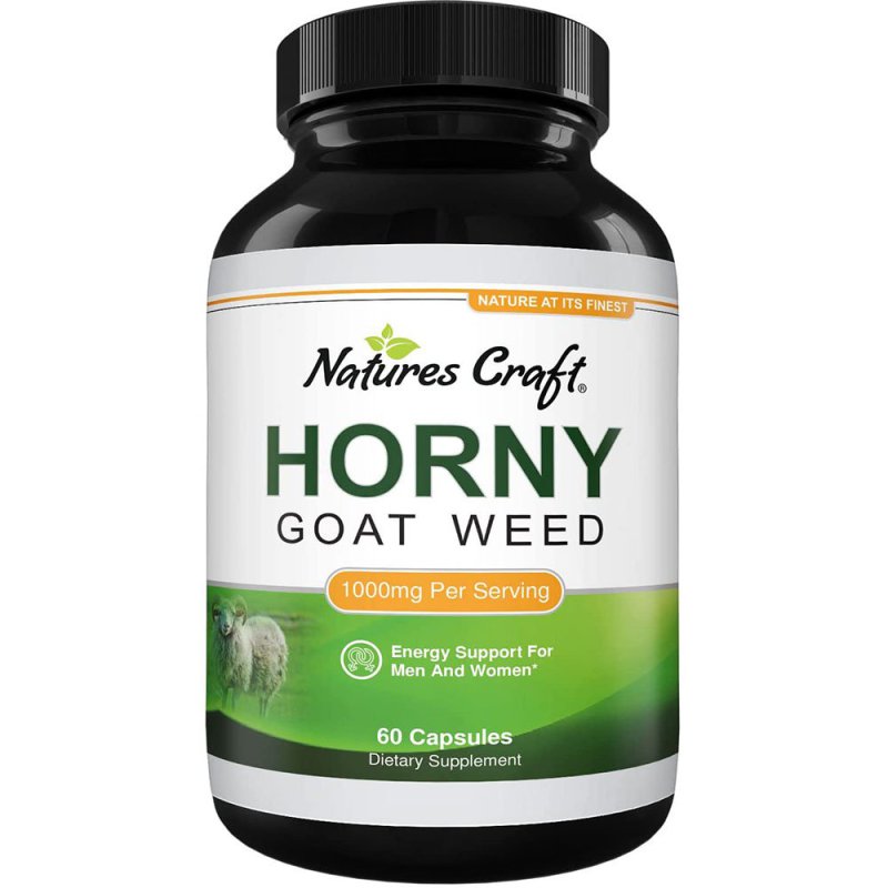 Horny Goat Weed - Energy support for Men and Women 60ct