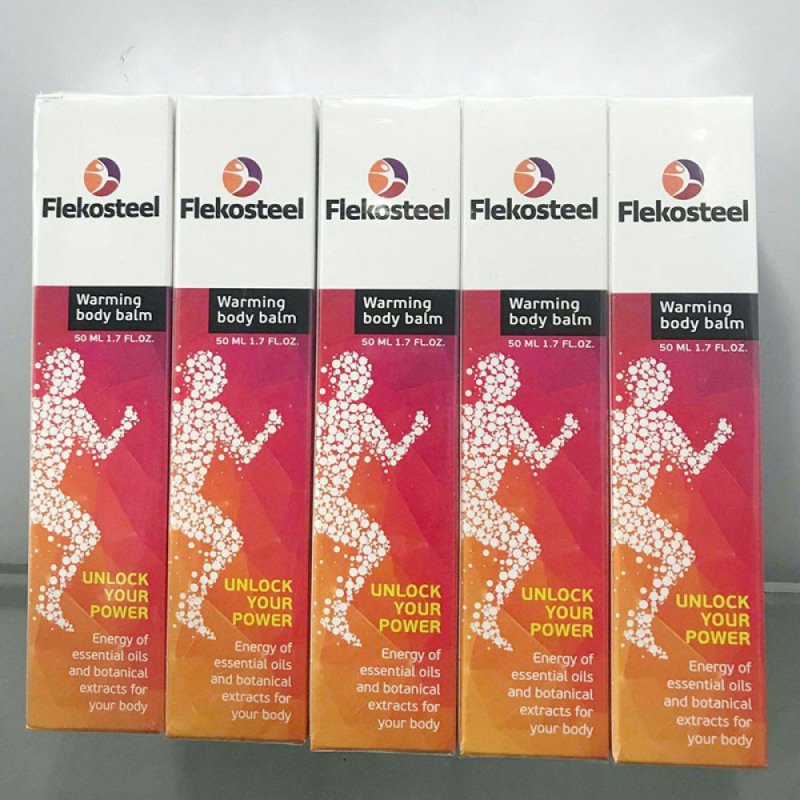 Flekosteel Cream Warming Body Balm