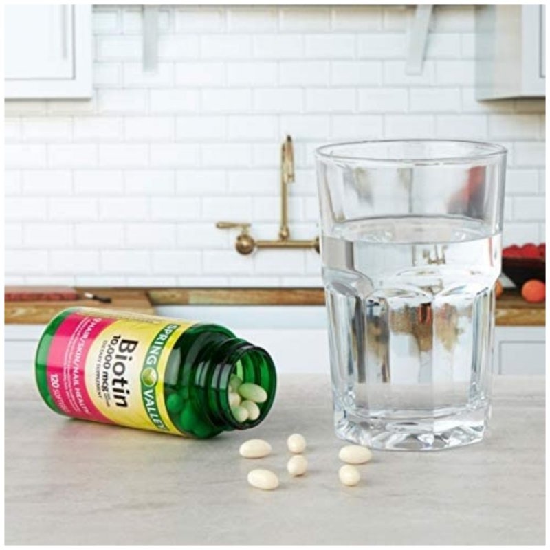 Biotin 10000mcg ជំនួយសក់ ស្បែក ក្រចក