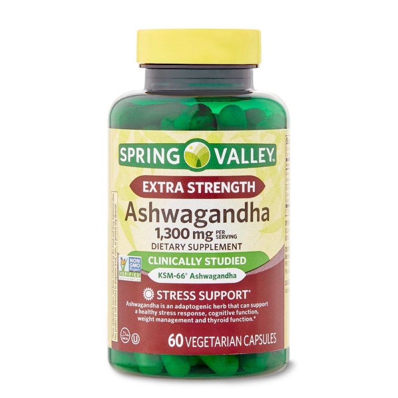 Extra Strength Ashwagandha បំបាតថមបារម្មណ៍ ស្រ្តេស