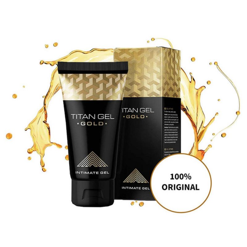 Titan Gel Gold បង្កើនទំហំលិង្គ ធំវែង រឹង