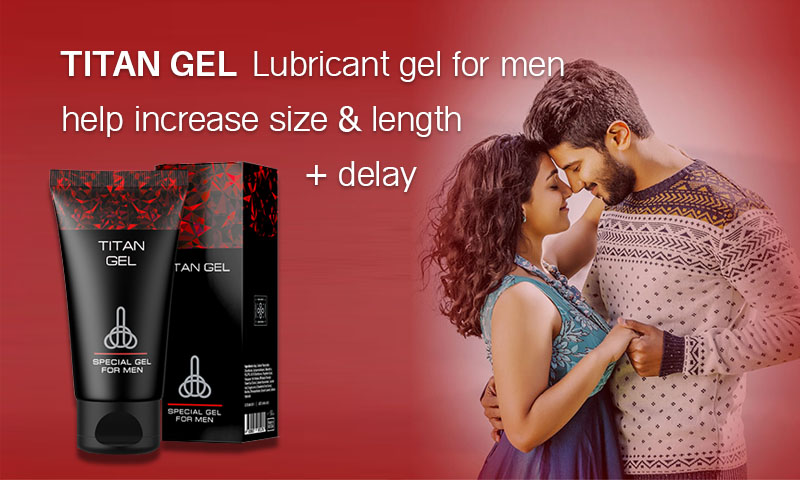 Gizmoswala Titan Gel Lubricant Provides Comfort During Inercourse - For Men  - 1 Unit